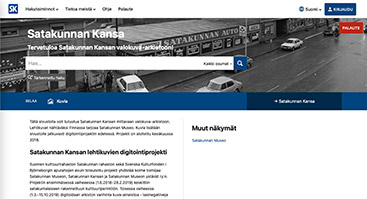 satakunnanmuseo.finna.fi/satakunnankansa skärmbild